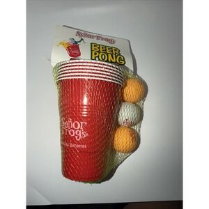 Señor Frog's Bahamas Vintage Beer Pong Set *NIP*